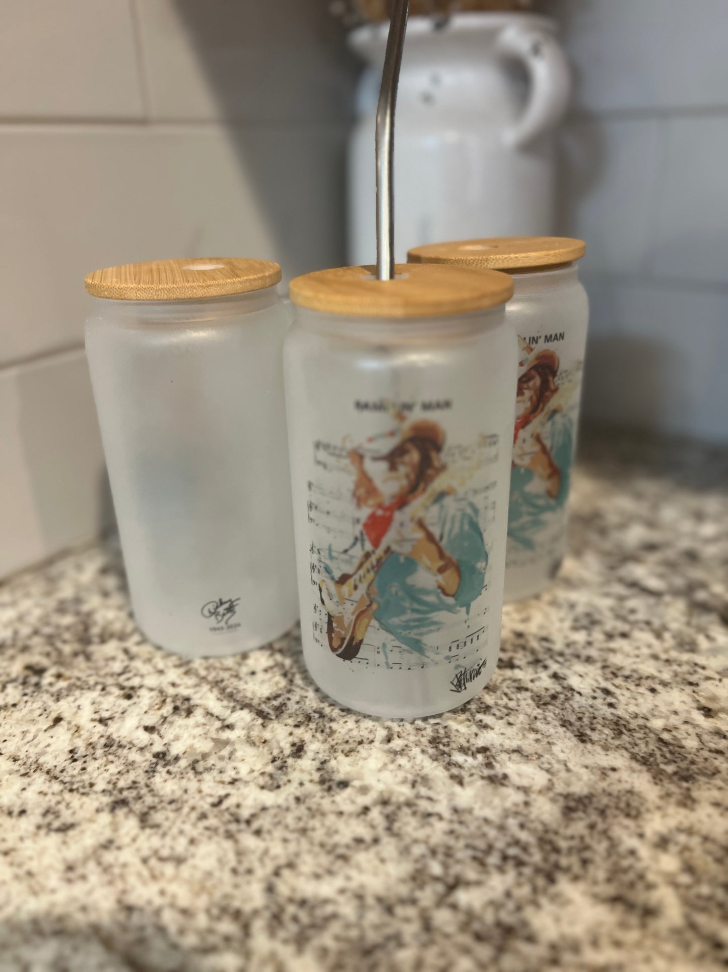Limited Edition Dickey Memorial Glass Tumbler