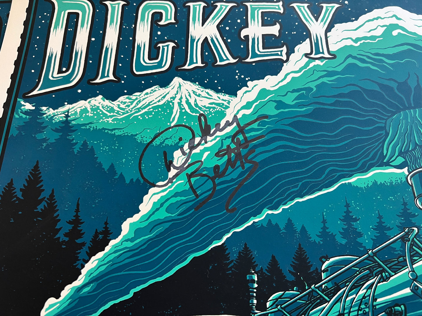Dickey Betts Last Tour Poster Ever