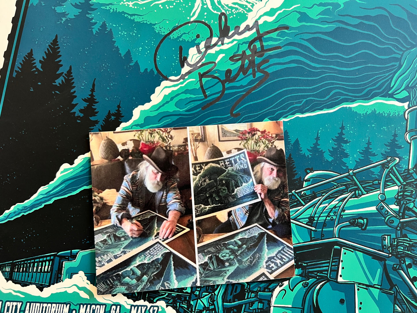 Dickey Betts Last Tour Poster Ever