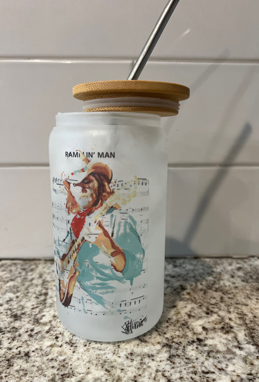 Limited Edition Dickey Memorial Glass Tumbler
