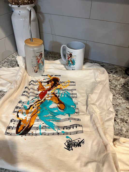 Memorial mug, tumbler and tee