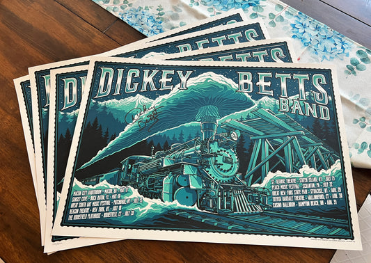 Dickey Betts Last Tour Poster Ever