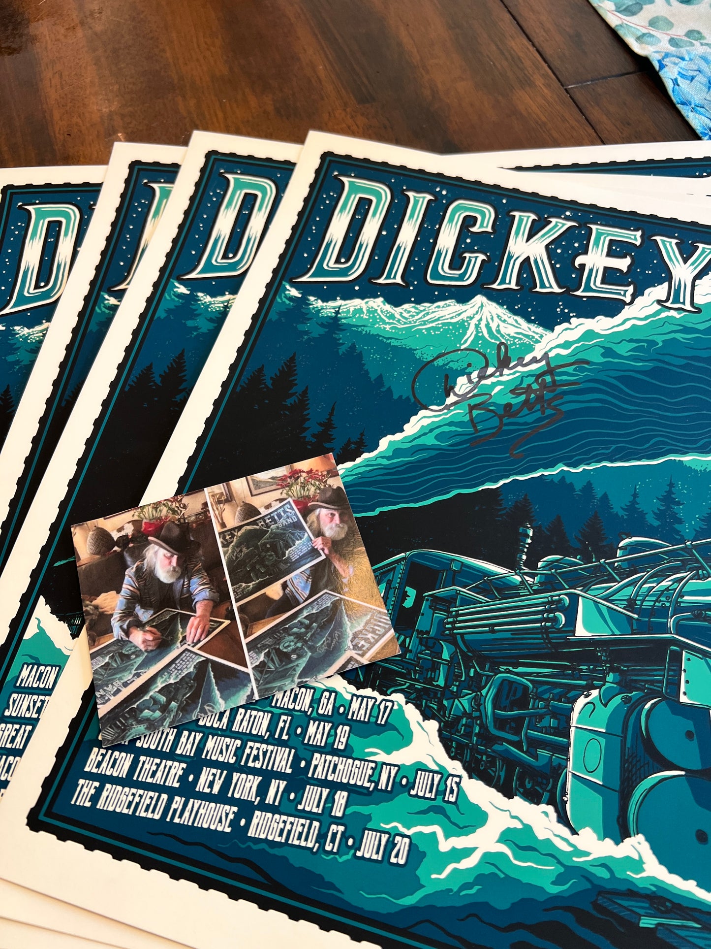 Dickey Betts Last Tour Poster Ever