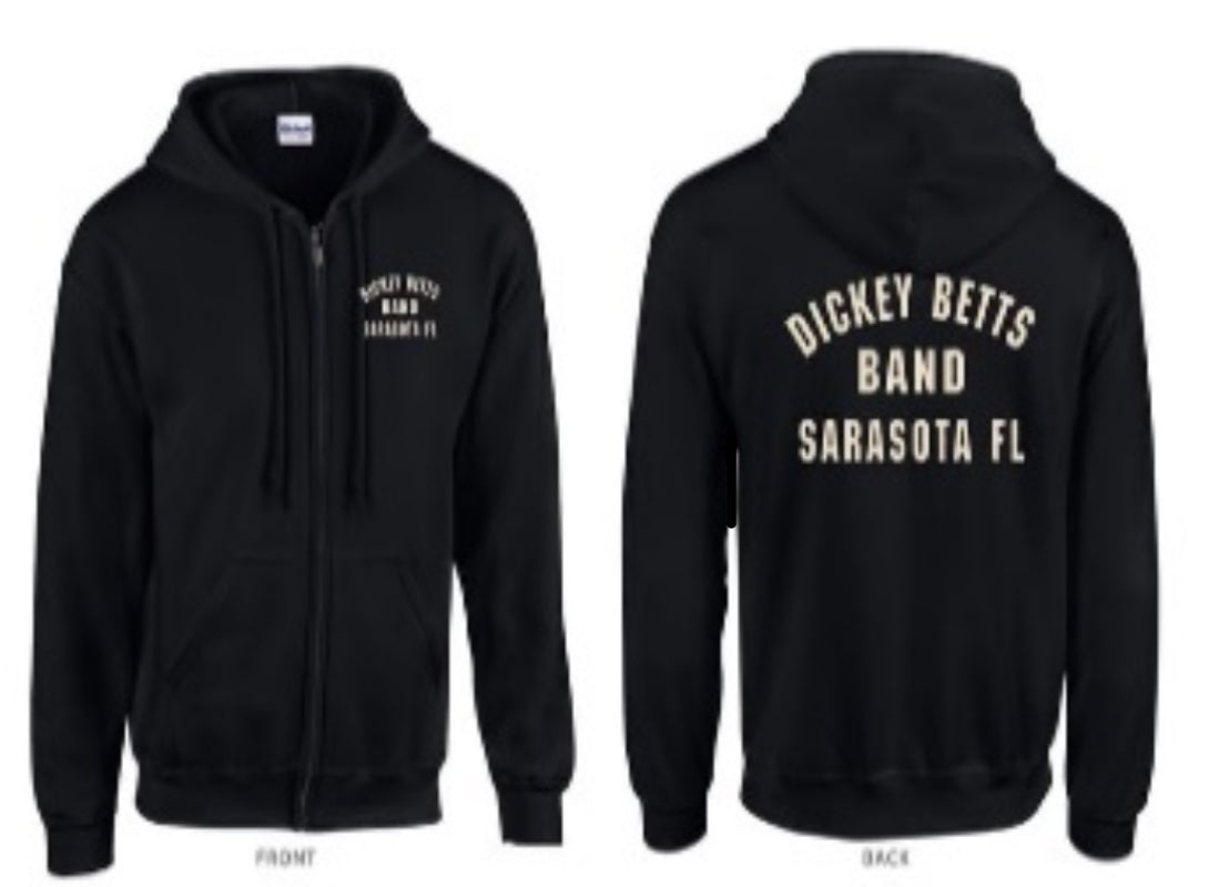 Dickey Betts Biker Zip-Up Hoodie