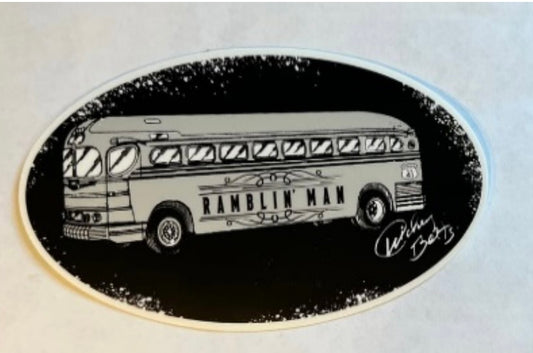 HWY 41 Bus Sticker